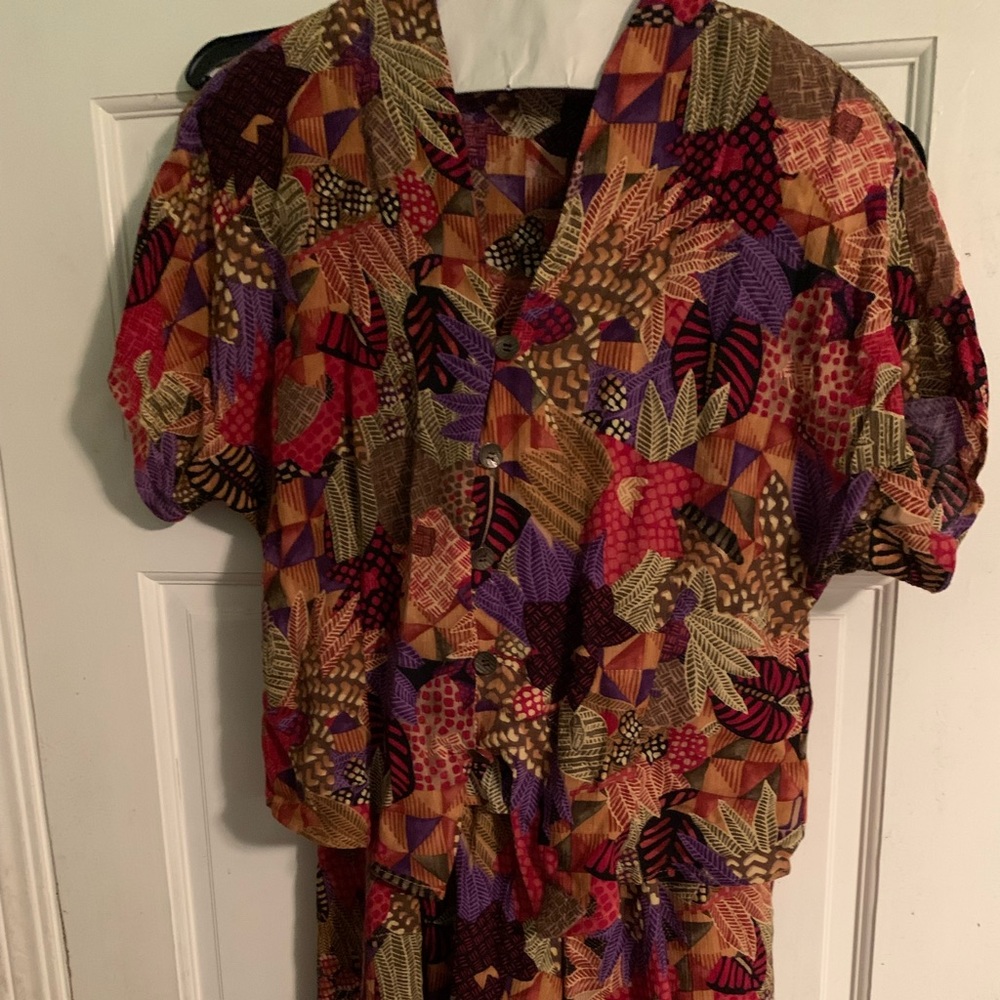 Casual Corner Fall Gaucho Set
